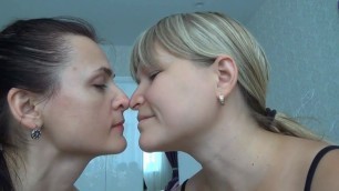 Lesbian Nose to Nose Play 3