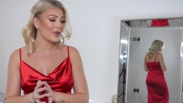 Red Satin YouTube doll