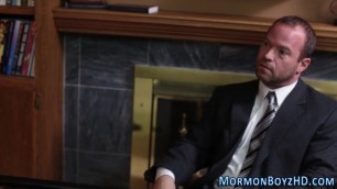 Bound gay mormon elder