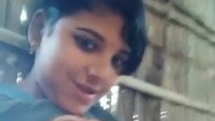Cute and beautiful girl from Assam, boobs sucking and fondling