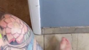 suck dick tattoo girl