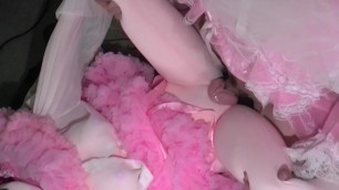 DWT Sissy Boy Cum Sperma fuck Sexdoll Pettycoatboy