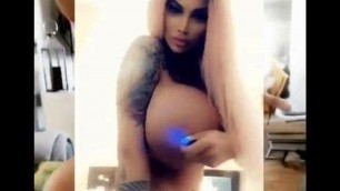 Busty Bimbo Glamming