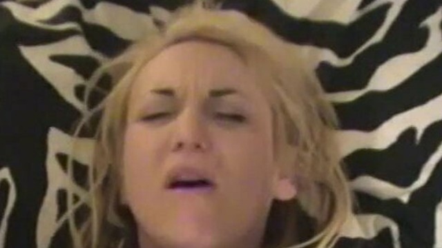 Horny blonde banged from behind in POV scene